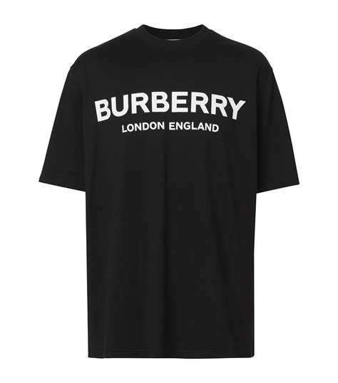 burberry gold writing tee|Burberry men shirts.